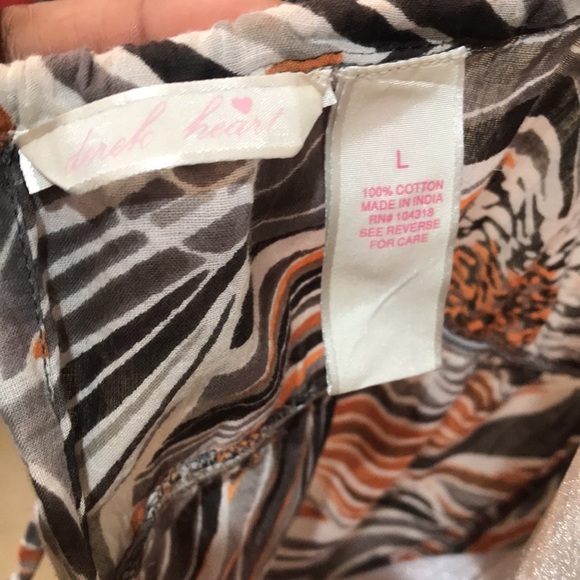 Derek Heart 100% Cotton Spaghetti Strap Tie Back Tiered Maxi Dress-Size L - Picture 7 of 7